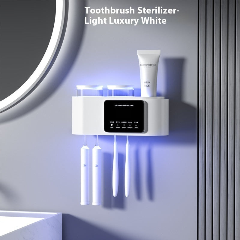 Intelligent Drying Toothbrush Sterilizer Storage UV - BringItHome Gadget