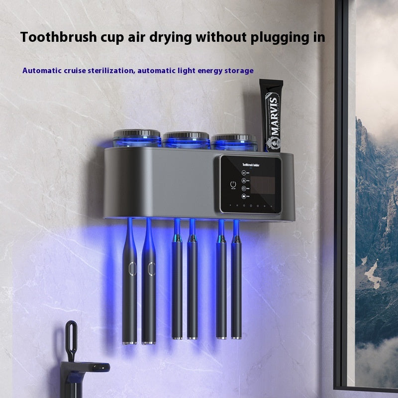 Intelligent Drying Toothbrush Sterilizer Storage UV - BringItHome Gadget