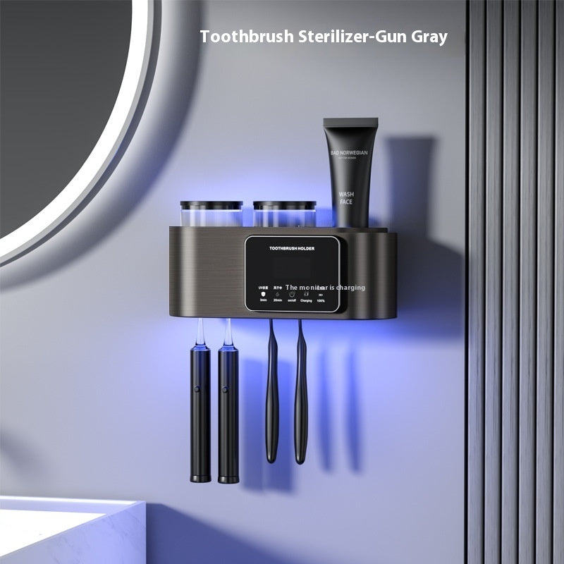 Intelligent Drying Toothbrush Sterilizer Storage UV - BringItHome Gadget