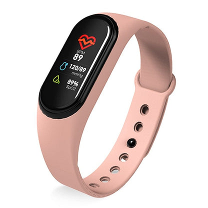 Smart Fitness Tracker Waterproof Heart Rate Blood Pressure Fitness Bracelet Smart Watch - BringItHome Gadget